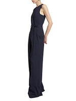 Marin Cotton Wide-Leg Jumpsuit