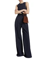 Marin Cotton Wide-Leg Jumpsuit