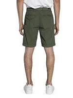 Seersucker Elasticized Waistband Shorts