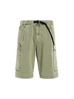 Ripstop Belted Cargo Shorts