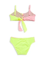 Little Girl's & Cammy Loop Bikini Set