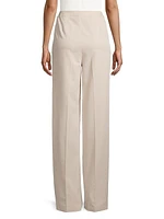 Wide-Leg Tailored Pants