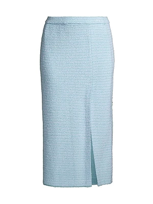 Tweed Midi-Skirt
