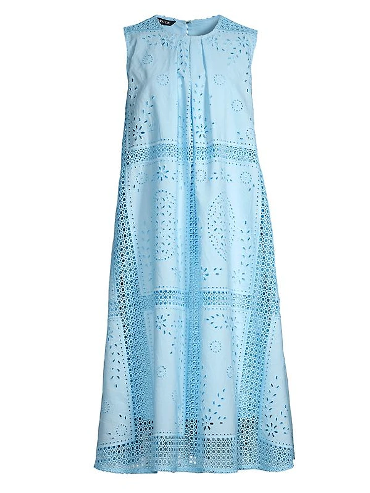 Eyelet Tent Dress