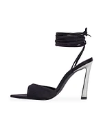 Terina Satin High Heel Sandals