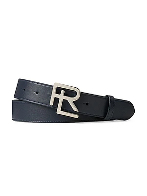 Logo Leather Belt