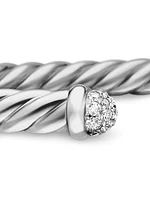 Cable Flex Bracelet 18K White Gold