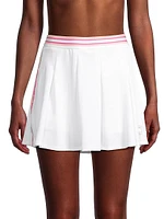 Shockin' Classics Long Stripe Tennis Skirt