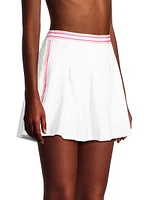 Shockin' Classics Long Stripe Tennis Skirt