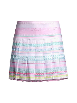 Deco Love Retro Pleated Skort