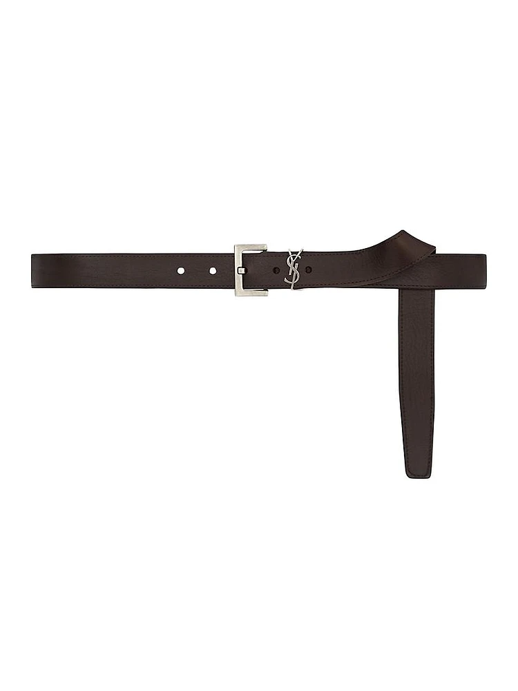 Cassandre Belt Vegetable-Tanned Leather