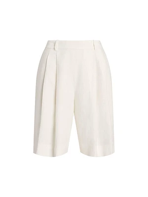 Linen Tailored Shorts