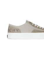 City Sneakers Canvas and Suede