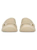 Marshmallow Flat Sandals Rubber