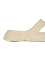 Marshmallow Flat Sandals Rubber