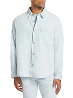 Denim Relaxed-Fit Shirt