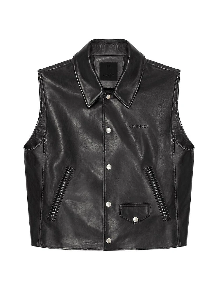 Waistcoat Leather