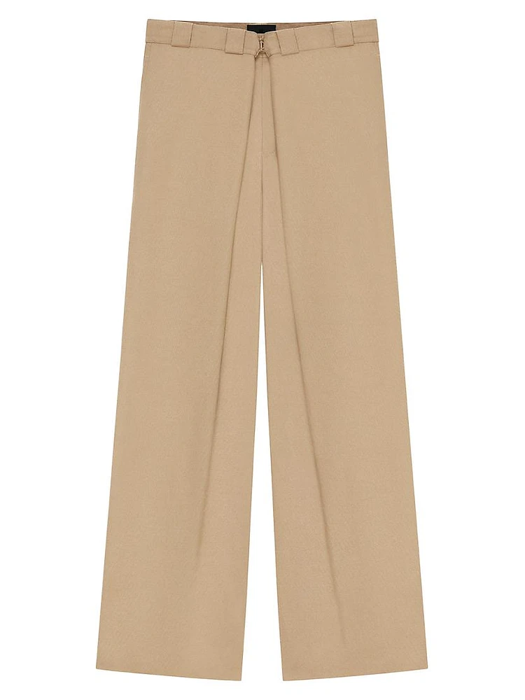 Extra Wide Chino Pants Canvas