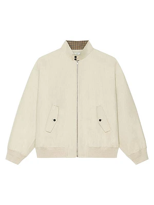 Bomber Jacket in Cotton