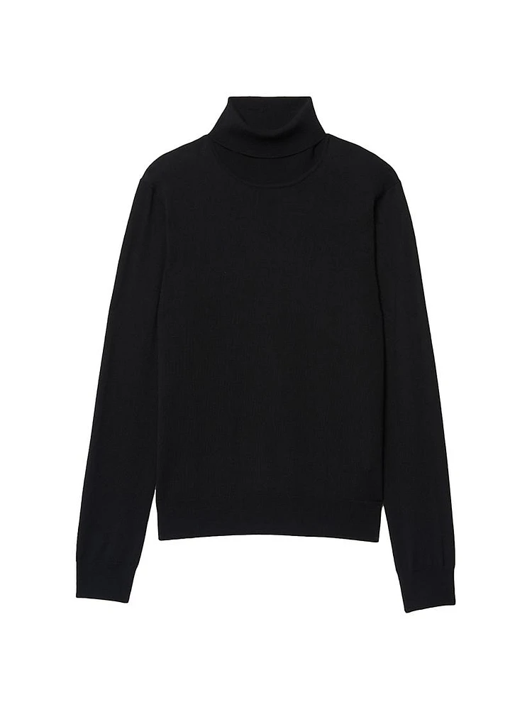 Roll Neck Wool Sweater