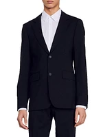 Virgin Wool Suit Jacket