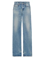 Long Straight Jeans Charlotte Denim