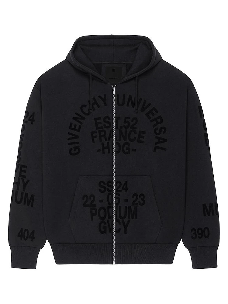 Zipped Hoodie Fleece