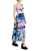 Boyedga Tie-Dye Midi-Dress