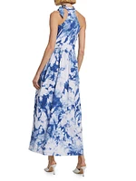 Folarin Tie-Dyed Cotton Maxi Dress