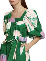 Atila Hand-Dyed Peasant Dress