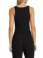 Neoprene Deep V-Neck Bodysuit