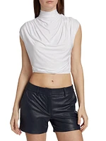 Butter Draped Crop Top