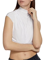 Butter Draped Crop Top