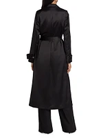 Alexia Satin Trench Coat