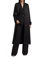 Alexia Satin Trench Coat