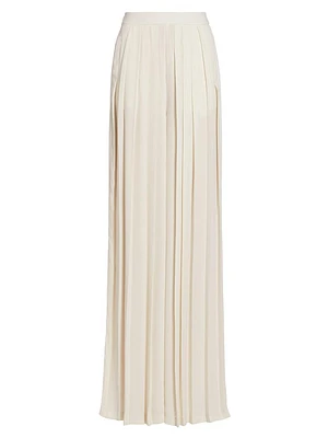 Hal Pleated Wide-Leg Pants