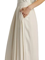 Hal Pleated Wide-Leg Pants