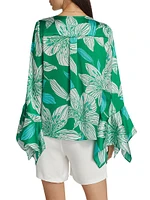 Savanna Floral Long-Sleeve Blouse