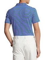 Striped Cotton Polo Shirt