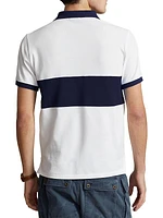 Striped Cotton Polo Shirt