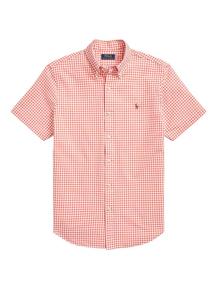 Cotton Button-Down Oxford Shirt