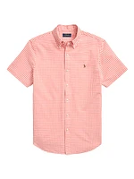 Cotton Button-Down Oxford Shirt