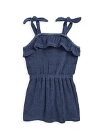 Baby Girl's Cotton Terry Coverup