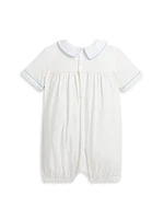 Baby Boy's Smocked Romper