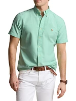 Cotton Button-Down Oxford Shirt