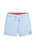 Baby Boy's Mesh-Lined Swim Trunks