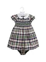 Baby Girl's Madras Plaid Dress