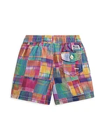 Baby Boy's Patchwork Swim Trunks