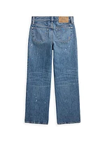 Little Girl's & Girl's High-Rise Wide-Leg Jeans