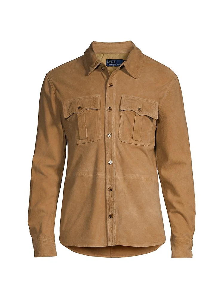 Suede Field Jacket